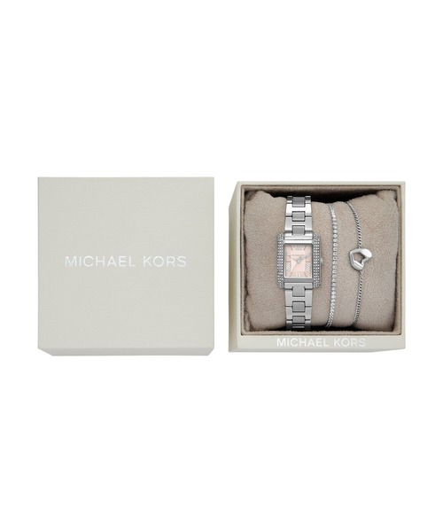 MICHAEL KORS(マイケルコース)の「マイケル・コース 腕時計 レディース アナログ ステンレス MK7514SET(アナログ腕時計・レディース・シルバー・FREE)」の7枚目の写真