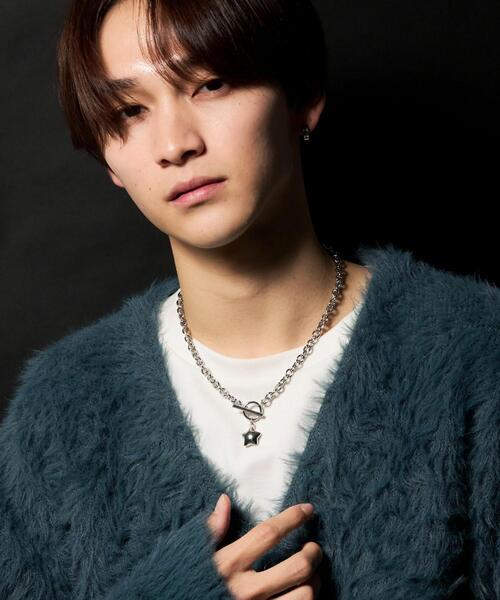 WEGO（ウィゴー）の「WEGO/ぷっくりモチーフネックレス（ネックレス・メンズ・その他4/その他6/その他5/その他3/その他2/その他1・FREE）」の4枚目の写真