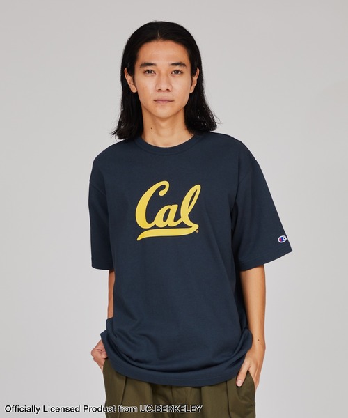 Champion(チャンピオン)の「【Champion/チャンピオン】メンズ MADE IN USA ティーテンイレブン ショートスリーブTシャツ UCB(Tシャツ/カットソー・メンズ・ホワイト×ネイビー/イエロー/ホワイト/ネイビー・MEDIUM/LARGE/X-LARGE)」の3枚目の写真