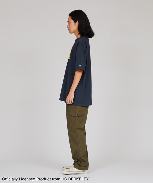 Champion(チャンピオン)の「【Champion/チャンピオン】メンズ MADE IN USA ティーテンイレブン ショートスリーブTシャツ UCB(Tシャツ/カットソー・メンズ・ホワイト×ネイビー/イエロー/ホワイト/ネイビー・MEDIUM/LARGE/X-LARGE)」の15枚目の写真