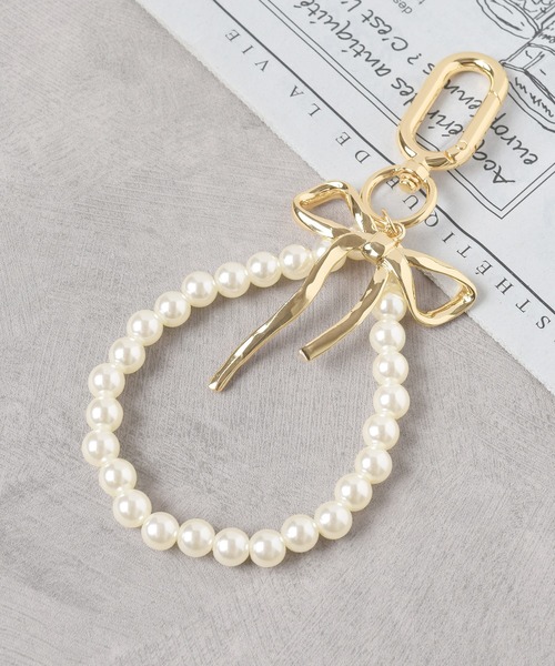 リボンモチーフ×パール/ハート×鍵/ハートメタルビジュー/フラワー