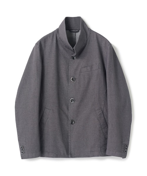 UNION STATION（ユニオンステーション）の「スーパーストレッチツイルスタンドカラーブルゾン（ブルゾン・メンズ・ライトグレー/ネイビー/グレー・LL/L/M）」の10枚目の写真