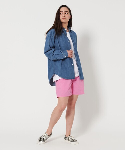California General Store(California General Store)の「<CGS.>オーガニック コットン デニム A.N レギュラーカラー シャツ(シャツ/ブラウス・メンズ・ダークグレー/コバルトブルー・S/M/L)」の6枚目の写真