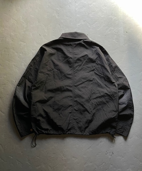 MandO(Auntie Rosa)(エムオー)の「【MandO】ヴィンテージナイロンリップストップジャケット(ブルゾン・メンズ・ブラウン/ブラック・MEDIUM/LARGE)」の9枚目の写真