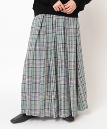 RNA-N | G1082 モールヤーンチェックランダムタックスカート(スカート)