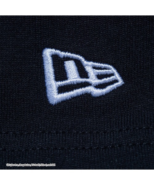NEW ERA(ニューエラ)の「NEW ERA DORAEMON CAP OVERSIZED TEE(ニューエラ ドラえもん キャップ オーバーサイズドTシャツ)(Tシャツ/カットソー・メンズ・ブラック・MEDIUM/LARGE/X-LARGE)」の5枚目の写真