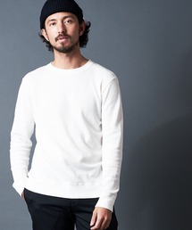 CTN MILITARY THERMAL KNIT C/N L/S:コットン ミリタリーサーマル クルーネック ロングスリーブ