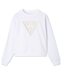 Guess | CN Ls Lace Triangle Flecee スウェット レディース(スウェット)