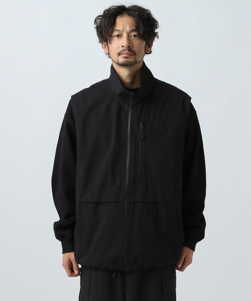 BAYFLOW(ベイフロー)の「【防風・撥水】UMWスタンドカラーベスト(ベスト・メンズ・グレー/ブラック・LARGE/MEDIUM)」の13枚目の写真