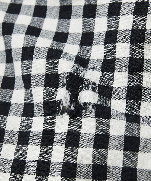 NAUTICA（ノーティカ）の「NAUTICA/ノーティカ Faded Crushed L/S Shirt/フェイデッド クラッシュド ロングスリーブシャツ（シャツ/ブラウス・メンズ・ブラック/ネイビー/レッド・MEDIUM/LARGE/X-LARGE）」の7枚目の写真