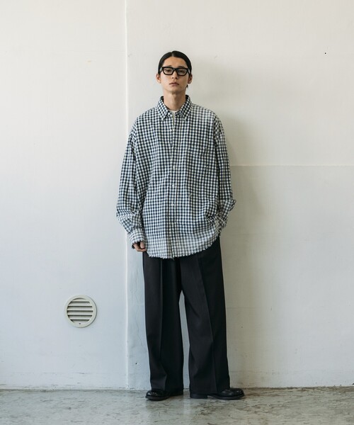 NAUTICA（ノーティカ）の「NAUTICA/ノーティカ Faded Crushed L/S Shirt/フェイデッド クラッシュド ロングスリーブシャツ（シャツ/ブラウス・メンズ・ブラック/ネイビー/レッド・MEDIUM/LARGE/X-LARGE）」の22枚目の写真