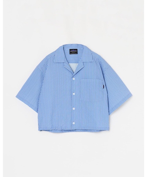 mutimer 短丈ストライプshirt mutimer 短丈ストライプshirt mutimer 短丈ストライプshirt