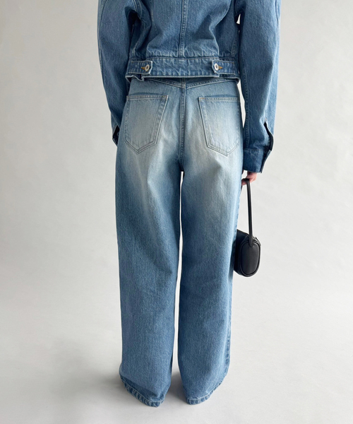 EDIT. FOR LULU(エディットフォールル)の「Soft Denim Pants(デニムパンツ・レディース・ブルー・36/34)」の4枚目の写真