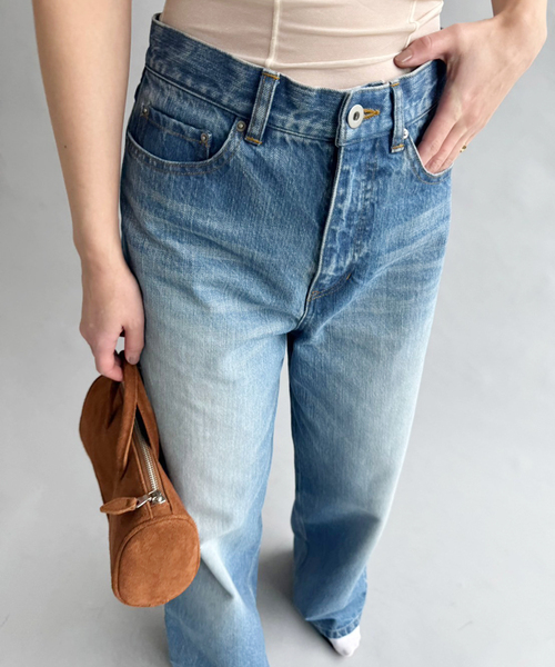 EDIT. FOR LULU(エディットフォールル)の「Soft Denim Pants(デニムパンツ・レディース・ブルー・36/34)」の11枚目の写真