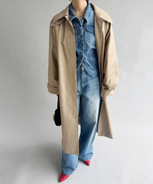 EDIT. FOR LULU(エディットフォールル)の「Soft Denim Pants(デニムパンツ・レディース・ブルー・36/34)」の13枚目の写真