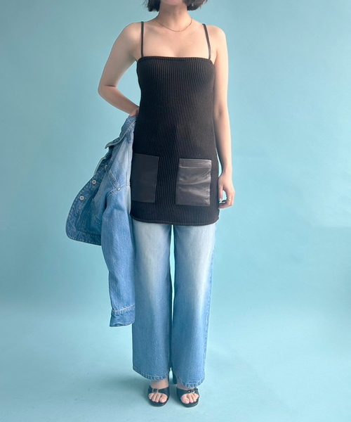 EDIT. FOR LULU(エディットフォールル)の「Soft Denim Pants(デニムパンツ・レディース・ブルー・36/34)」の15枚目の写真
