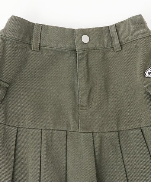 by LOVEiT（バイラビット）の「サイドポケティアードスカート（スカート・キッズ・ピンク/カーキ/ブラック・160cm/150cm/140cm/130cm/120cm）」の6枚目の写真