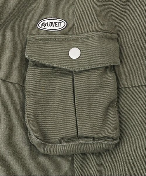 by LOVEiT（バイラビット）の「サイドポケティアードスカート（スカート・キッズ・ピンク/カーキ/ブラック・160cm/150cm/140cm/130cm/120cm）」の8枚目の写真