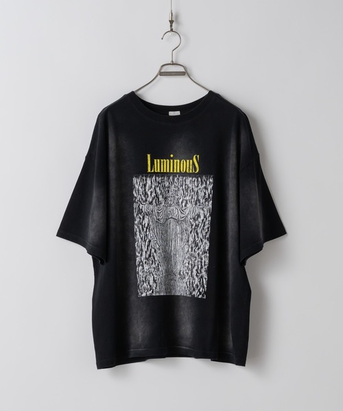 CASPER JOHN(キャスパージョン)の「Handcraft print T-shirts/ハンドクラフトプリントTシャツ(Tシャツ/カットソー・メンズ・ブラック/ホワイト/ブラウン/グレー/ブラック系その他・LARGE/MEDIUM/SMALL/X-SMALL)」の13枚目の写真