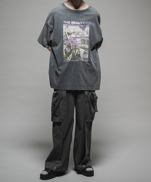 Handcraft print T-shirts/ハンドクラフトプリントTシャツ（T
