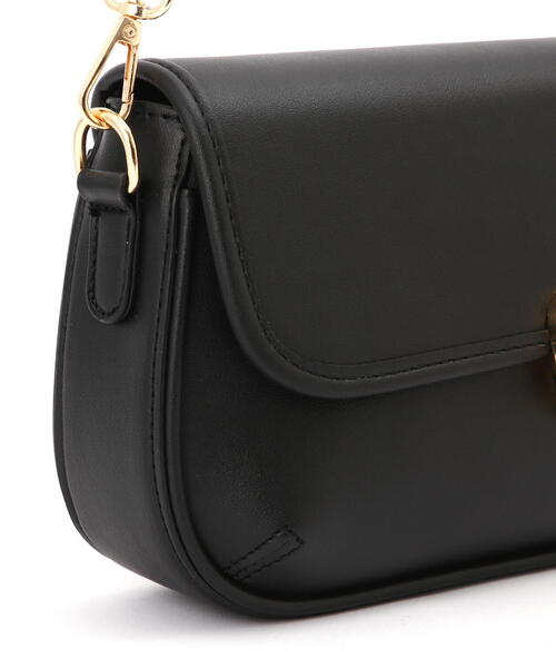 EDIT COLOGNE(エディットコロン)の「フラップショルダーバッグ(ショルダーバッグ・レディース・ホワイト系その他/ブラック・フリ-)」の6枚目の写真