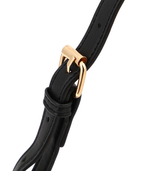 EDIT COLOGNE(エディットコロン)の「フラップショルダーバッグ(ショルダーバッグ・レディース・ホワイト系その他/ブラック・フリ-)」の8枚目の写真