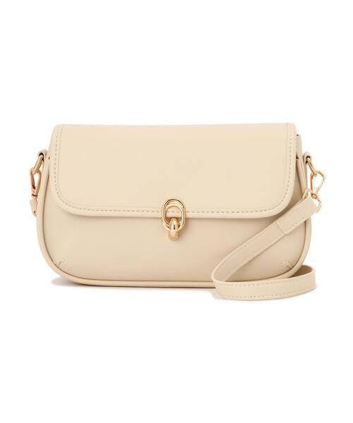 EDIT COLOGNE(エディットコロン)の「フラップショルダーバッグ(ショルダーバッグ・レディース・ホワイト系その他/ブラック・フリ-)」の11枚目の写真