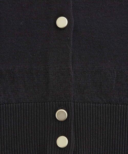 grove（グローブ）の「【雑誌掲載】シアー素材使いアンサンブルニット（アンサンブル・レディース・ブルー系その他/ブラック/オフホワイト・01/02/03/04/05）」の16枚目の写真