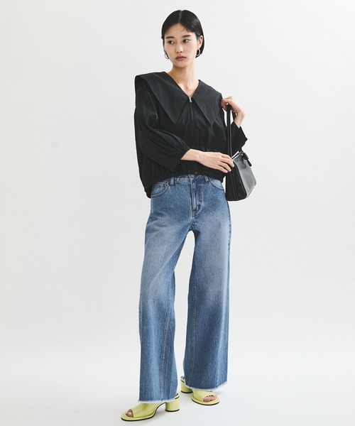 ADAM ET ROPE'(アダムエロペ)の「【Healthy Denim for ADAM ET ROPE'】別注 Daisy(デニムパンツ・レディース・ブルー系その他4/ブルー・0/1/2/3)」の10枚目の写真