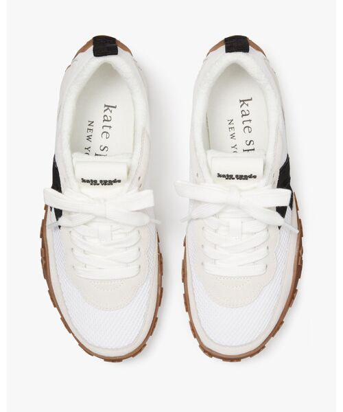 kate spade new york（ケイトスペード ニューヨーク）の「ケイ アズ イン ケイト スニーカー（スニーカー・レディース・ホワイト・8/5/7/6）」の4枚目の写真