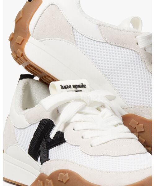 kate spade new york（ケイトスペード ニューヨーク）の「ケイ アズ イン ケイト スニーカー（スニーカー・レディース・ホワイト・8/5/7/6）」の2枚目の写真