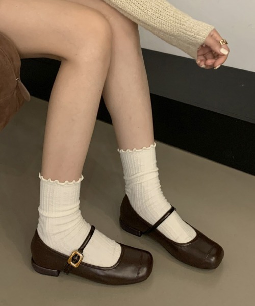 Miniministore(ミニミニストア)の「パンプス レディース バレーシューズ(パンプス・レディース・ブラック/ブラウン/シルバー・25.0cm/22.5cm/23.0cm/23.5cm/24.0cm/24.5cm)」の19枚目の写真