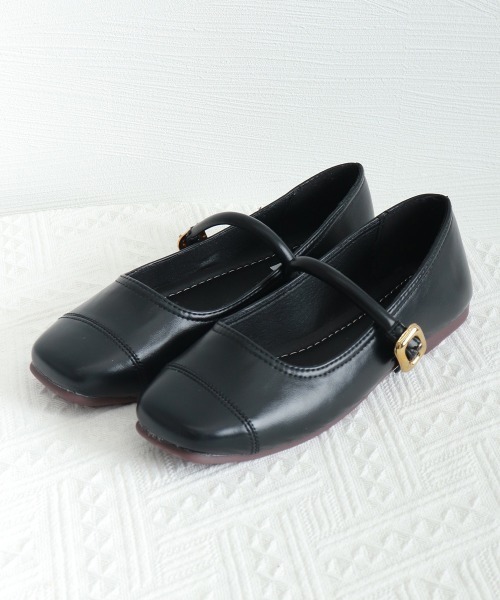 Miniministore(ミニミニストア)の「パンプス レディース バレーシューズ(パンプス・レディース・ブラック/ブラウン/シルバー・25.0cm/22.5cm/23.0cm/23.5cm/24.0cm/24.5cm)」の6枚目の写真