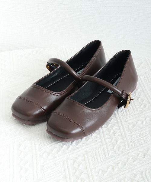 Miniministore(ミニミニストア)の「パンプス レディース バレーシューズ(パンプス・レディース・ブラック/ブラウン/シルバー・25.0cm/22.5cm/23.0cm/23.5cm/24.0cm/24.5cm)」の7枚目の写真