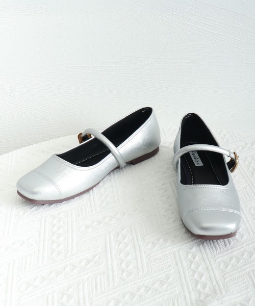 Miniministore(ミニミニストア)の「パンプス レディース バレーシューズ(パンプス・レディース・ブラック/ブラウン/シルバー・25.0cm/22.5cm/23.0cm/23.5cm/24.0cm/24.5cm)」の9枚目の写真
