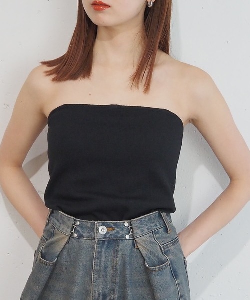 tiptop(ティップトップ)の「テレコカップ付きマルチwayキャミソール(キャミソール・レディース・ブラック/イエロー/オフホワイト/ピンク・FREE)」の20枚目の写真