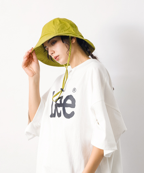 Ruben（ルーベン）の「【RUBEN / ルーベン】リネンチューリップハット / UV CUT / 接触冷感 / 2WAY【WEB限定】（ハット・レディース・グリーン/ブルー/ブラック/アイボリー・フリー）」の7枚目の写真