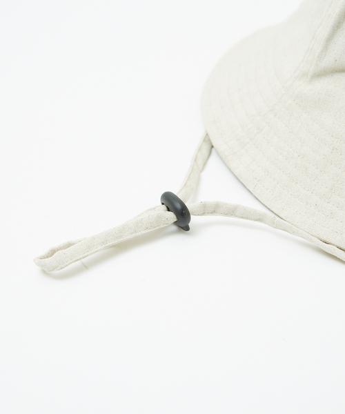 Ruben（ルーベン）の「【RUBEN / ルーベン】リネンチューリップハット / UV CUT / 接触冷感 / 2WAY【WEB限定】（ハット・レディース・グリーン/ブルー/ブラック/アイボリー・フリー）」の16枚目の写真