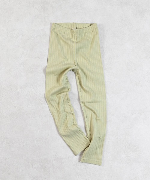 Life Support Products（ライフサポートプロダクツ）の「ムジリブレギンス（レギンス/スパッツ・キッズ・ライトピンク/オフホワイト/グレー/ピンク/ブラウン/ミント/ラベンダー/オレンジ/ベージュ/チャコール・70/80/90/95/100/110/120/130）」の5枚目の写真