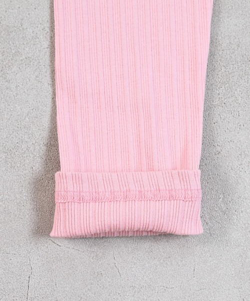 Life Support Products（ライフサポートプロダクツ）の「ムジリブレギンス（レギンス/スパッツ・キッズ・ライトピンク/オフホワイト/グレー/ピンク/ブラウン/ミント/ラベンダー/オレンジ/ベージュ/チャコール・70/80/90/95/100/110/120/130）」の15枚目の写真