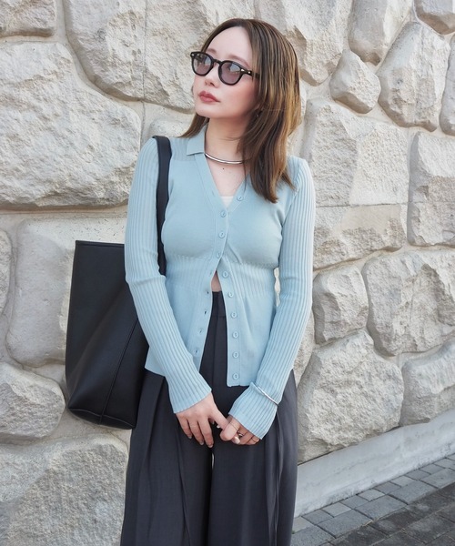 LAULEN　カーディガン cable knit cardigan | TOPS | LAULEN