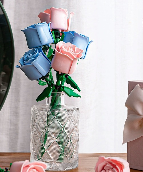 セール】【 somni / ソニ 】【3本セット】ブロックフラワーブーケ