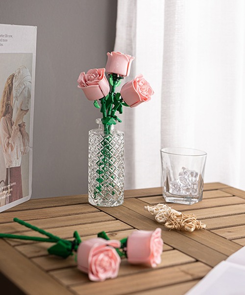 セール】【 somni / ソニ 】【3本セット】ブロックフラワーブーケ