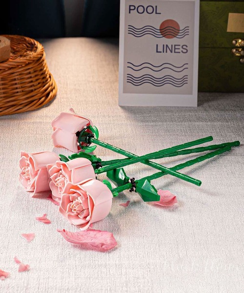 セール】【 somni / ソニ 】【3本セット】ブロックフラワーブーケ