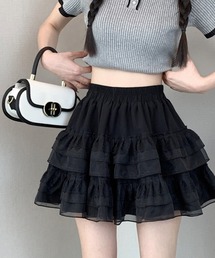 フリルカンカンミニスカート