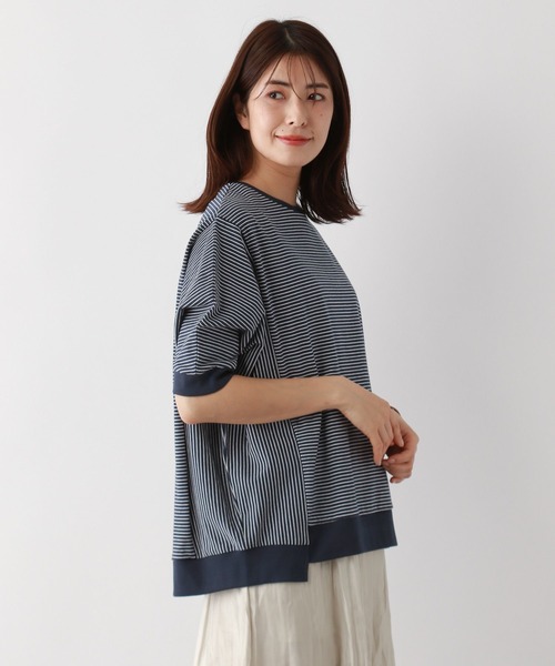 FOUND GOOD（ファウンドグッド）の「キリカエドルマンチュニックPO（Tシャツ/カットソー・レディース・ブルー系/グレー系8/グレー系/ブラウン系・S/M/L）」の4枚目の写真