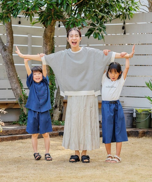 FOUND GOOD（ファウンドグッド）の「キリカエドルマンチュニックPO（Tシャツ/カットソー・レディース・ブルー系/グレー系8/グレー系/ブラウン系・S/M/L）」の14枚目の写真