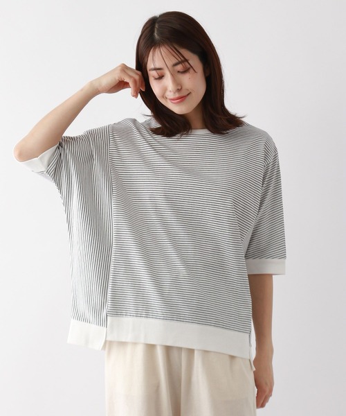 FOUND GOOD（ファウンドグッド）の「キリカエドルマンチュニックPO（Tシャツ/カットソー・レディース・ブルー系/グレー系8/グレー系/ブラウン系・S/M/L）」の20枚目の写真