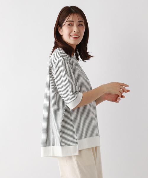 FOUND GOOD（ファウンドグッド）の「キリカエドルマンチュニックPO（Tシャツ/カットソー・レディース・ブルー系/グレー系8/グレー系/ブラウン系・S/M/L）」の22枚目の写真