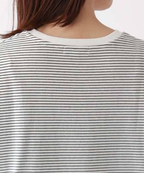 FOUND GOOD（ファウンドグッド）の「キリカエドルマンチュニックPO（Tシャツ/カットソー・レディース・ブルー系/グレー系8/グレー系/ブラウン系・S/M/L）」の9枚目の写真